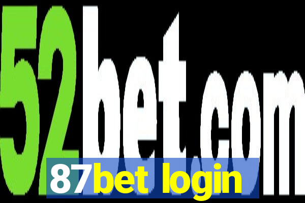 87bet login