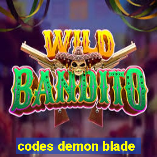 codes demon blade