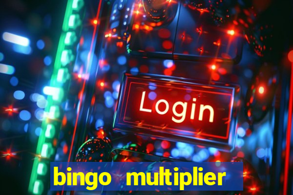 bingo multiplier scratch card