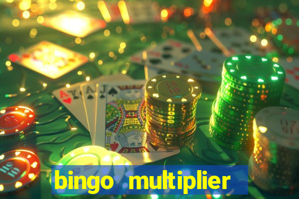 bingo multiplier scratch card