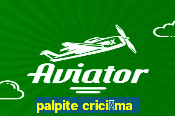 palpite crici煤ma