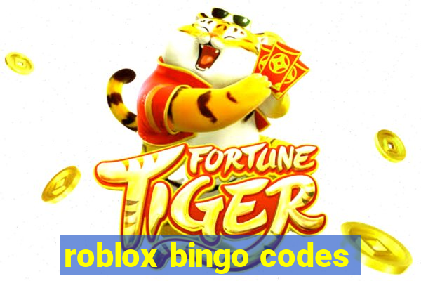 roblox bingo codes