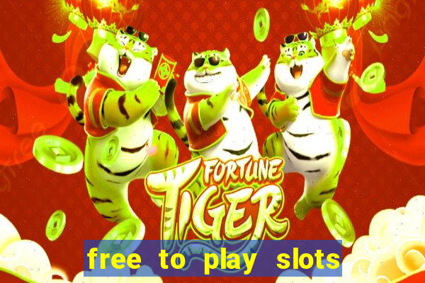 free to play slots no download