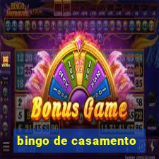 bingo de casamento