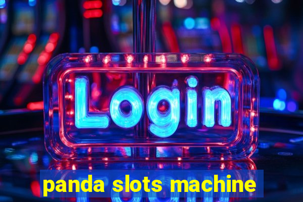 panda slots machine