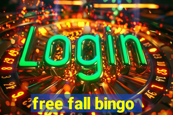 free fall bingo