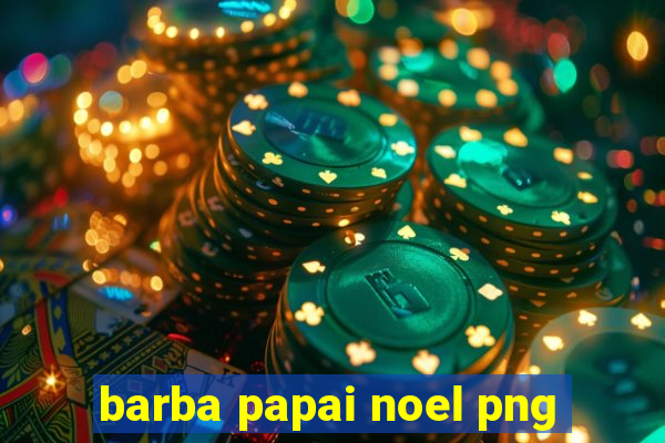 barba papai noel png