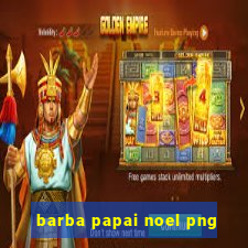 barba papai noel png