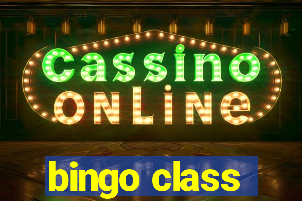 bingo class