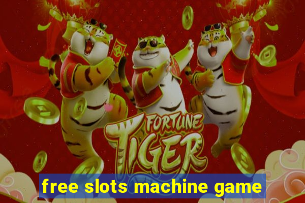 free slots machine game