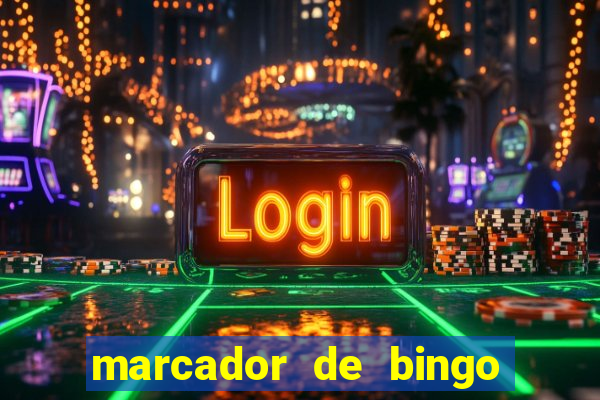 marcador de bingo com ima