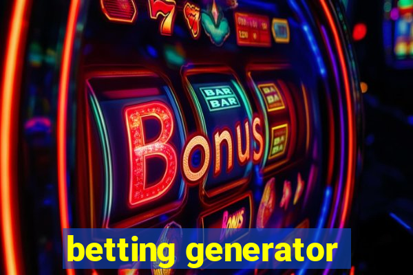 betting generator