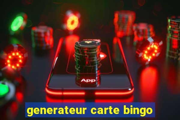 generateur carte bingo