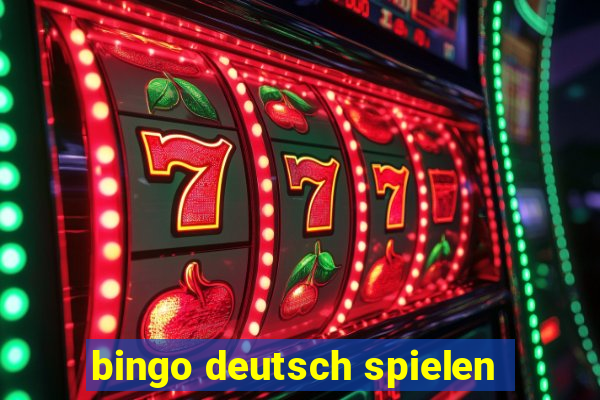 bingo deutsch spielen