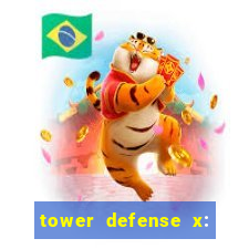 tower defense x: beta codes