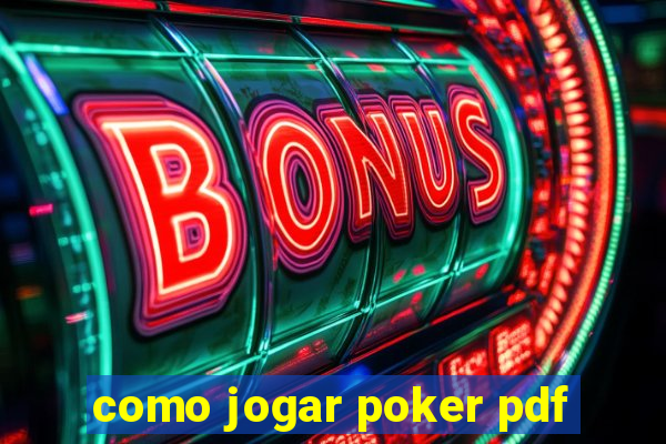 como jogar poker pdf