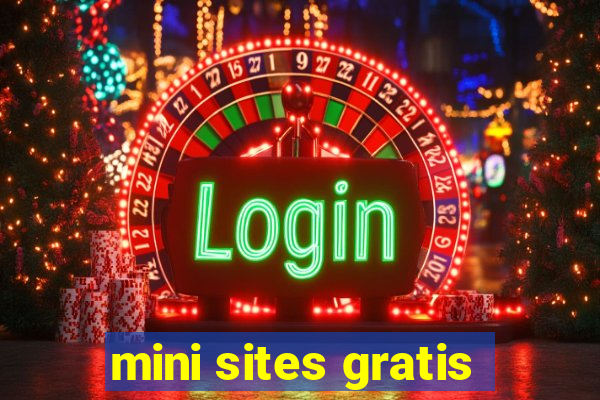 mini sites gratis