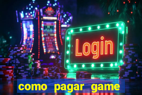 como pagar game pass com pix