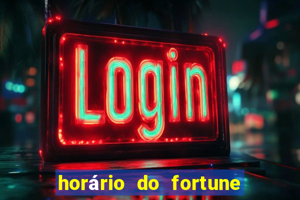 horário do fortune rabbit hoje