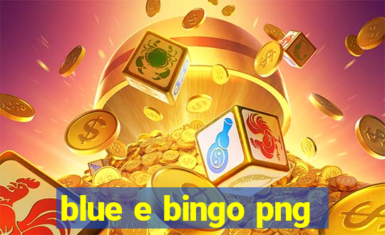 blue e bingo png