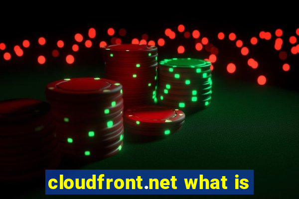 cloudfront.net what is