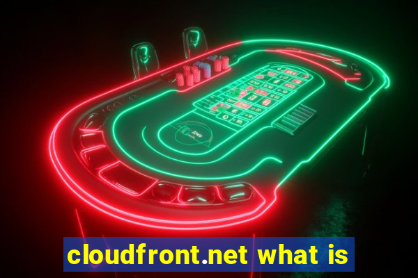 cloudfront.net what is