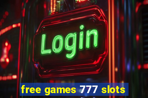 free games 777 slots