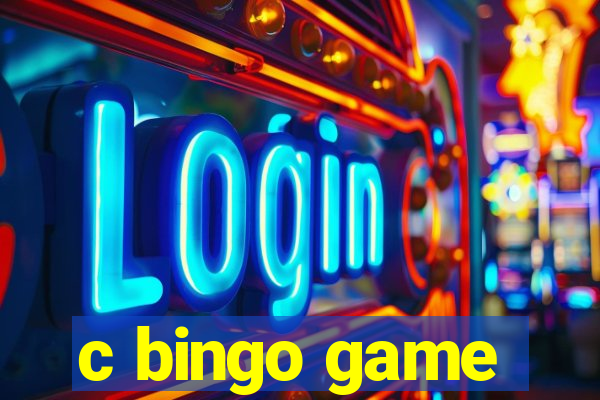 c bingo game