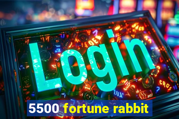 5500 fortune rabbit