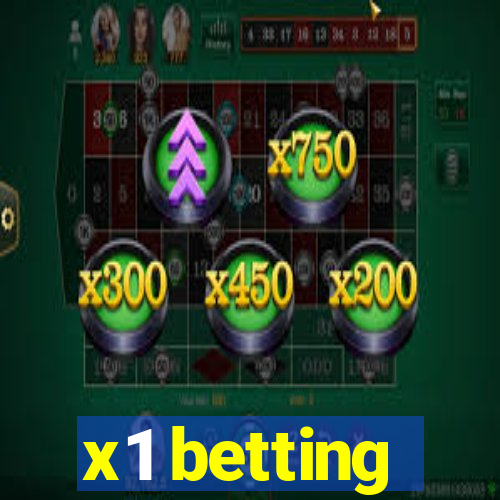 x1 betting