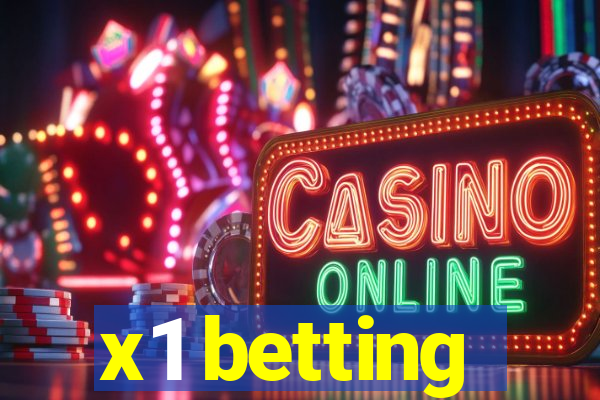 x1 betting