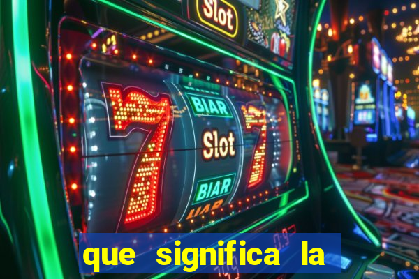 que significa la palabra bingo