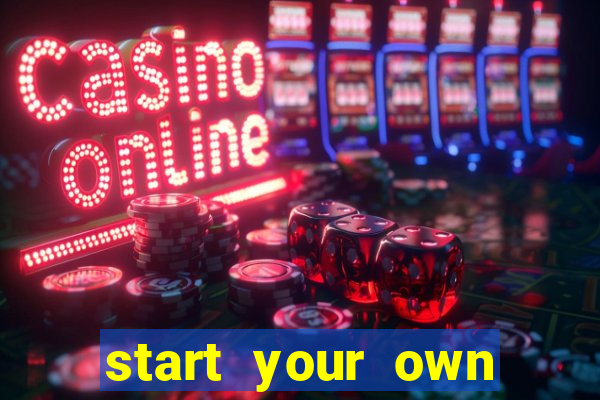 start your own casino website