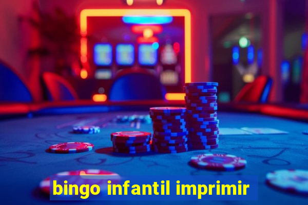 bingo infantil imprimir