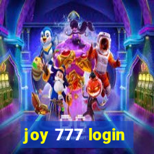 joy 777 login