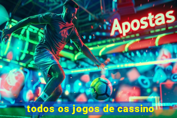 todos os jogos de cassino