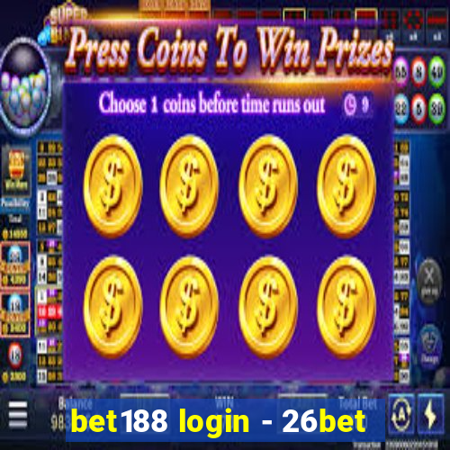 bet188 login - 26bet