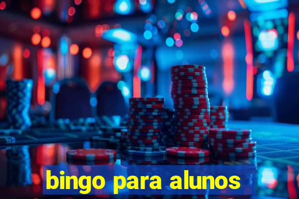 bingo para alunos