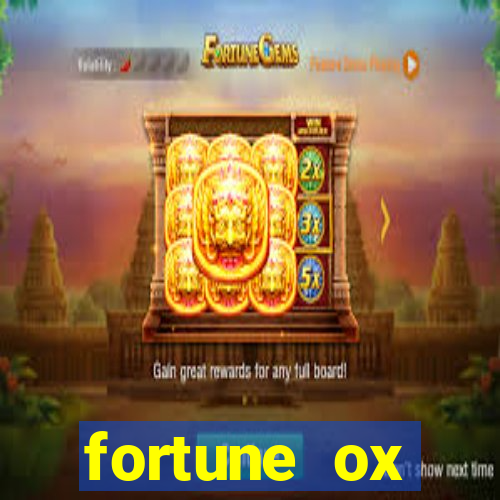 fortune ox plataforma nova