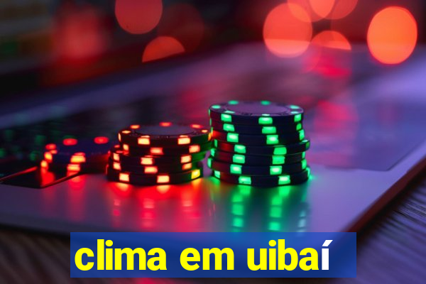 clima em uibaí