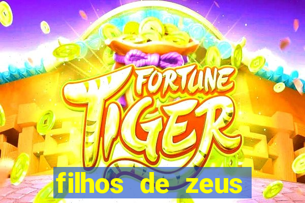 filhos de zeus mitologia grega