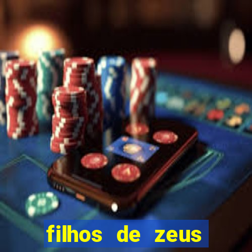 filhos de zeus mitologia grega