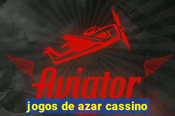 jogos de azar cassino