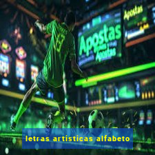 letras artisticas alfabeto