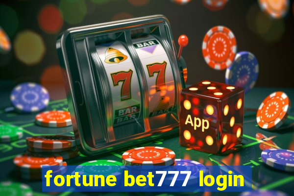 fortune bet777 login