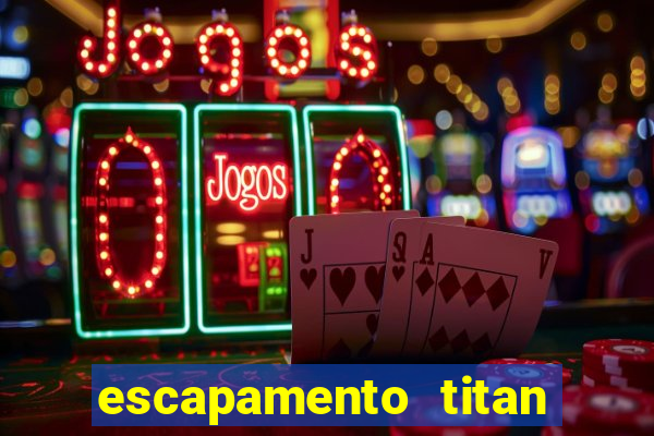 escapamento titan 99 fortuna