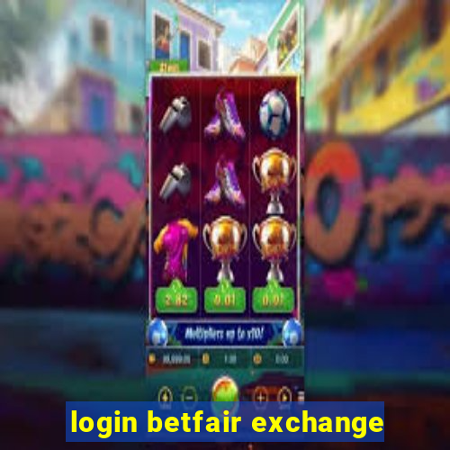 login betfair exchange