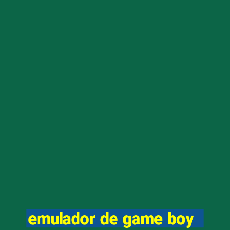 emulador de game boy