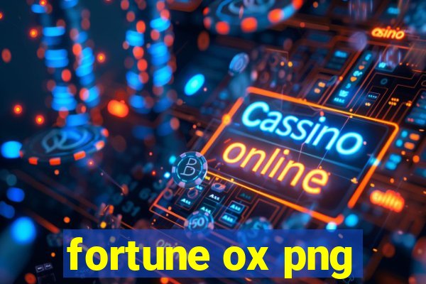 fortune ox png