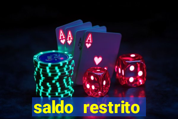 saldo restrito estrela bet